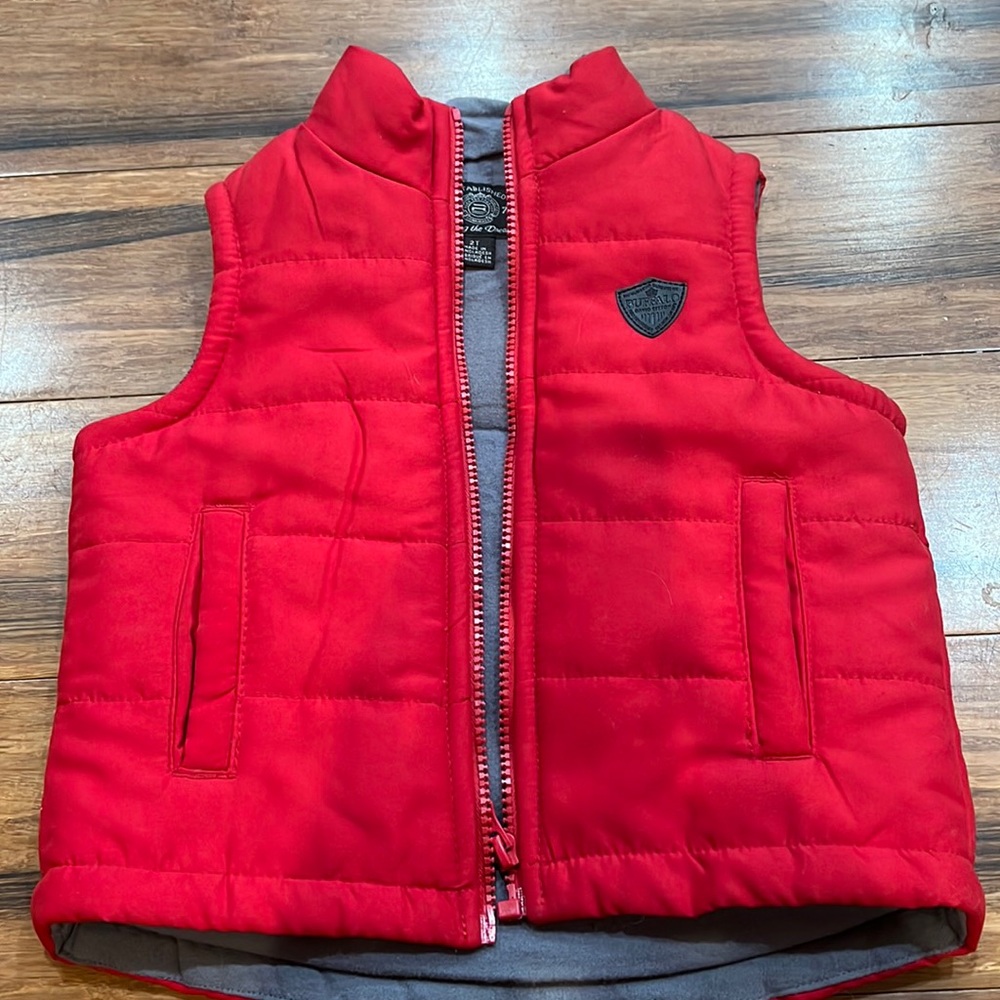 Toddler Red Vest-2T